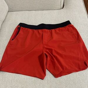 Ten Thousand Red Athletic Shorts - INTERVAL SHORT